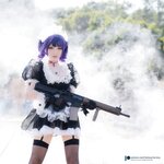 [Cosplay][Fantasy Factory] Xiaoding 小丁 - Gun Maid  戦闘専門技術研究メイド