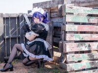[Cosplay][Fantasy Factory] Xiaoding 小丁 - Gun Maid  戦闘専門技術研究メイド