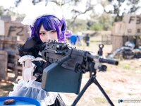 [Cosplay][Fantasy Factory] Xiaoding 小丁 - Gun Maid  戦闘専門技術研究メイド