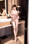Hot 谢小蒽浴室醉酒写真