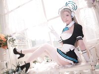 [Cosplay] 水淼aqua 碧蓝档案一之濑明日奈女仆
