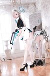 [Cosplay] 水淼aqua 碧蓝档案一之濑明日奈女仆