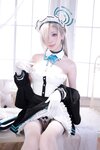 [Cosplay] 水淼aqua 碧蓝档案一之濑明日奈女仆