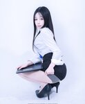 [Glamarchive] Woo U (우유) Vol.12 - OFFICE LOOK