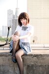 [Cosplay] Ddanlikeu 您的蛋蛋 - Rooftop JK 天台JK