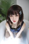 [Cosplay] Ddanlikeu 您的蛋蛋 - Summer Swimsuit In Bathtub 夏日泳装 浴缸
