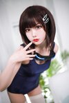 [Cosplay] Ddanlikeu 您的蛋蛋 - Summer Swimsuit In Bathtub 夏日泳装 浴缸