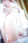 [Cosplay] Ddanlikeu 您的蛋蛋 - Sonico White Underwear 索尼子白内衣