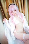 [Cosplay] Ddanlikeu 您的蛋蛋 - Sonico White Underwear 索尼子白内衣
