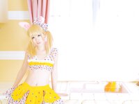 [Cosplay] Kururu Kurasaka 倉坂 usamimi MIX