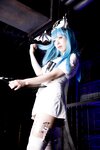 [Cosplay][Angel Dust] Ichigo Shiduki 姿月いちご - Black & White