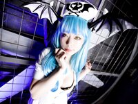 [Cosplay][Angel Dust] Ichigo Shiduki 姿月いちご - Black & White