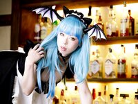 [Cosplay][Angel Dust] Ichigo Shiduki 姿月いちご - Black & White