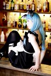 [Cosplay][Angel Dust] Ichigo Shiduki 姿月いちご - Black & White