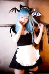 [Cosplay][Angel Dust] Ichigo Shiduki 姿月いちご - Black & White