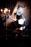 [Cosplay][Angel Dust] Ichigo Shiduki 姿月いちご - Black & White