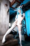 [Cosplay][Angel Dust] Ichigo Shiduki 姿月いちご - Black & White
