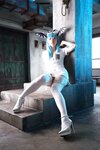[Cosplay][Angel Dust] Ichigo Shiduki 姿月いちご - Black & White