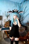 [Cosplay][Angel Dust] Ichigo Shiduki 姿月いちご - Black & White