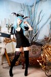 [Cosplay][Angel Dust] Ichigo Shiduki 姿月いちご - Black & White