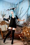 [Cosplay][Angel Dust] Ichigo Shiduki 姿月いちご - Black & White