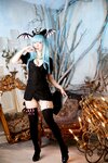 [Cosplay][Angel Dust] Ichigo Shiduki 姿月いちご - Black & White