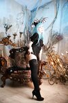 [Cosplay][Angel Dust] Ichigo Shiduki 姿月いちご - Black & White