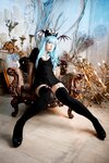 [Cosplay][Angel Dust] Ichigo Shiduki 姿月いちご - Black & White