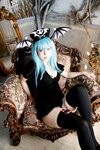 [Cosplay][Angel Dust] Ichigo Shiduki 姿月いちご - Black & White
