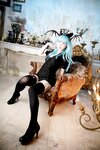 [Cosplay][Angel Dust] Ichigo Shiduki 姿月いちご - Black & White