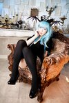 [Cosplay][Angel Dust] Ichigo Shiduki 姿月いちご - Black & White