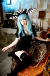 [Cosplay][Angel Dust] Ichigo Shiduki 姿月いちご - Black & White