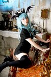 [Cosplay][Angel Dust] Ichigo Shiduki 姿月いちご - Black & White