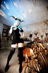 [Cosplay][Angel Dust] Ichigo Shiduki 姿月いちご - Black & White
