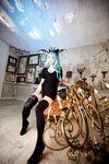 [Cosplay][Angel Dust] Ichigo Shiduki 姿月いちご - Black & White