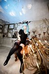 [Cosplay][Angel Dust] Ichigo Shiduki 姿月いちご - Black & White