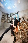 [Cosplay][Angel Dust] Ichigo Shiduki 姿月いちご - Black & White