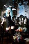 [Cosplay][Angel Dust] Ichigo Shiduki 姿月いちご - Black & White