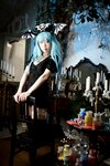 [Cosplay][Angel Dust] Ichigo Shiduki 姿月いちご - Black & White