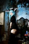 [Cosplay][Angel Dust] Ichigo Shiduki 姿月いちご - Black & White