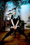 [Cosplay][Angel Dust] Ichigo Shiduki 姿月いちご - Black & White