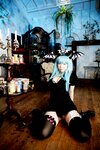 [Cosplay][Angel Dust] Ichigo Shiduki 姿月いちご - Black & White