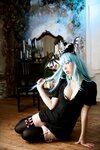 [Cosplay][Angel Dust] Ichigo Shiduki 姿月いちご - Black & White