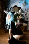 [Cosplay][Angel Dust] Ichigo Shiduki 姿月いちご - Black & White