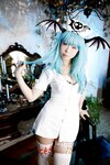 [Cosplay][Angel Dust] Ichigo Shiduki 姿月いちご - Black & White