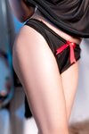 [Cosplay] Chun Momo 蠢沫沫 - Black Nightdress