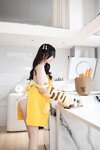 Hot 鱼子酱小邹菊写真