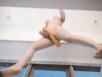 Hot 鱼子酱小邹菊写真