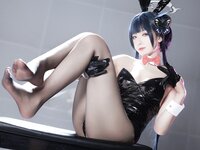 [Cosplay] 封疆疆v 妃咲 兔女郎