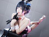 [Cosplay] 封疆疆v 妃咲 兔女郎